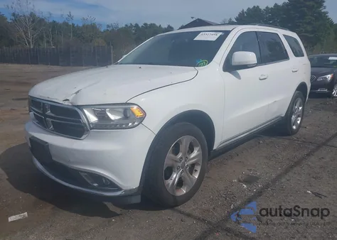 2014 Dodge Durango Limited из США, поврежденный, VIN 1C4RDJDG3EC345781